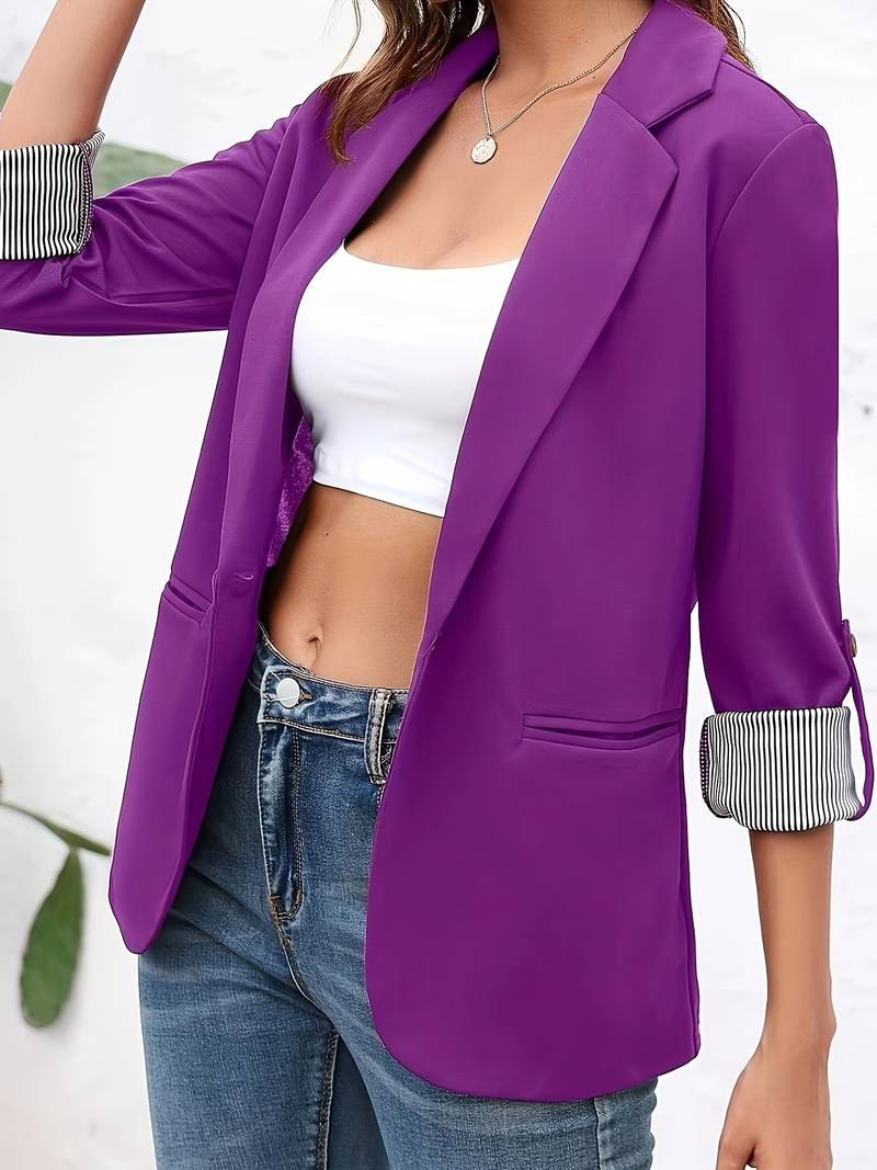 GR | Casual Open-Front Blazer for Women | Stylish and Comfortable