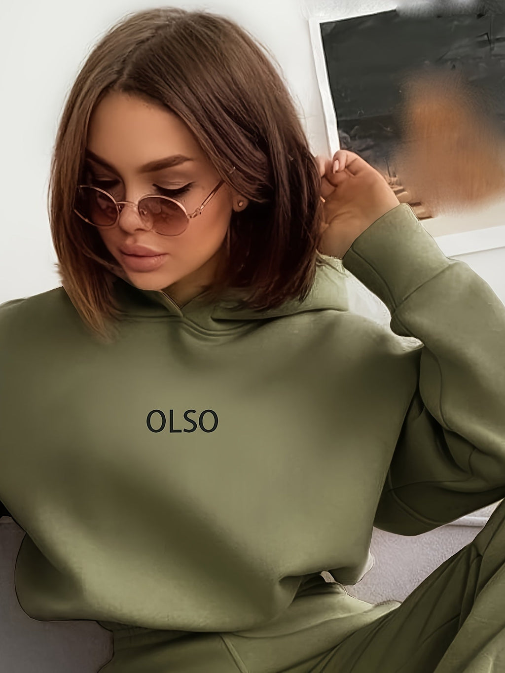 GR | Oslo Damen Set – Zweiteiliges Set aus Kapuzenpullover und Sweatpants für lässigen Stil und maximalen Komfort.