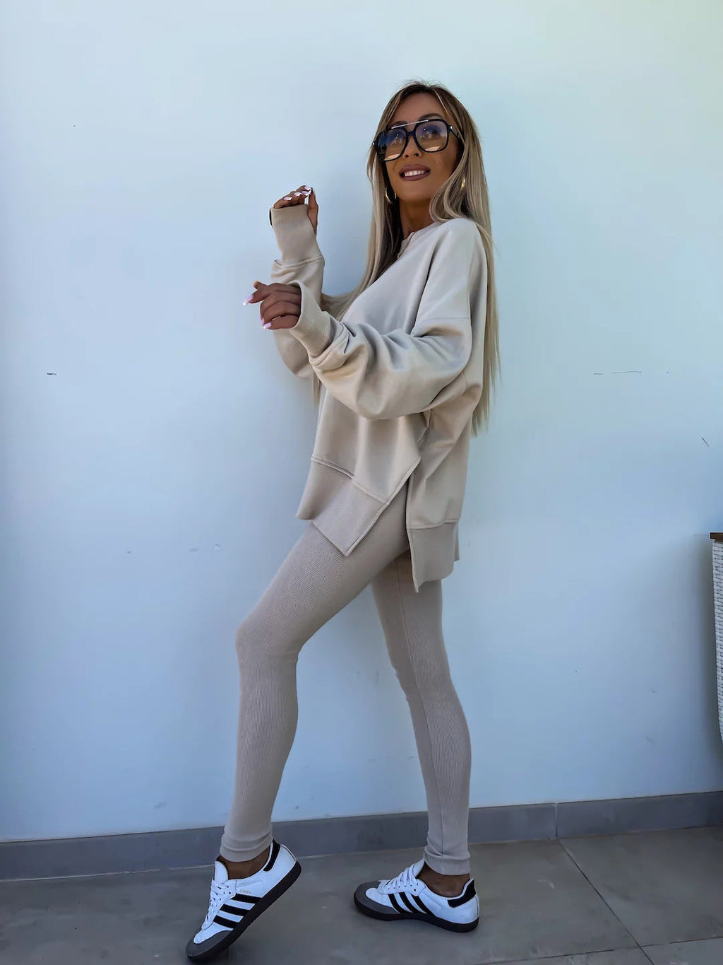 GR | Women's Relaxed Style Suit with Long Sleeves – Winter Set 