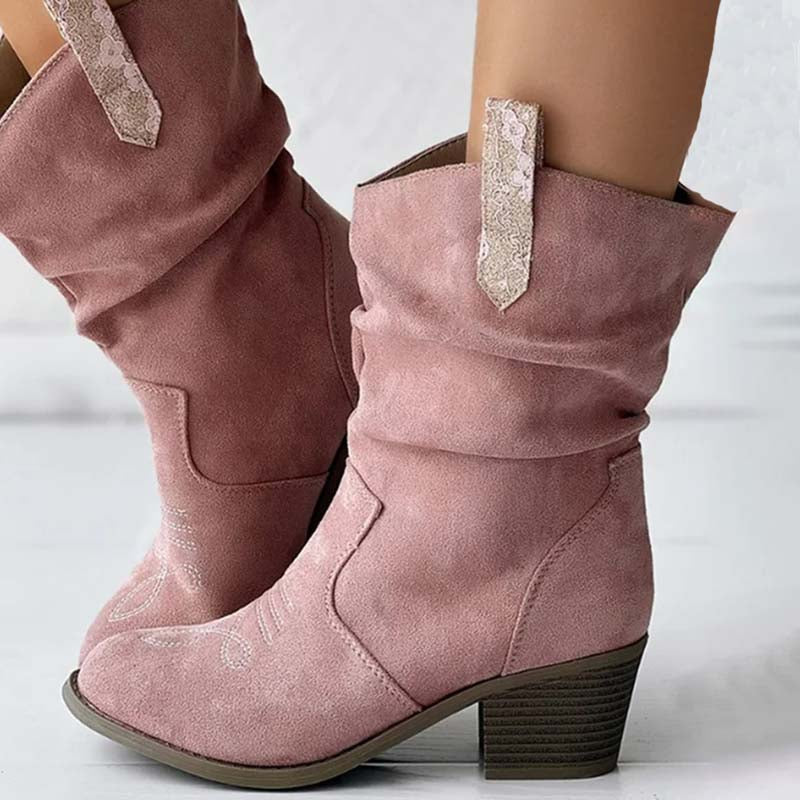 GR | Vintage Boots with Chunky Heel