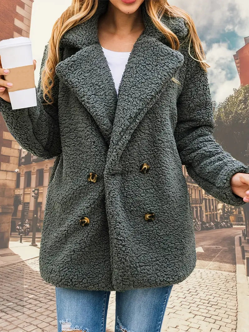 René | Luxury teddy jacket for the cold season 