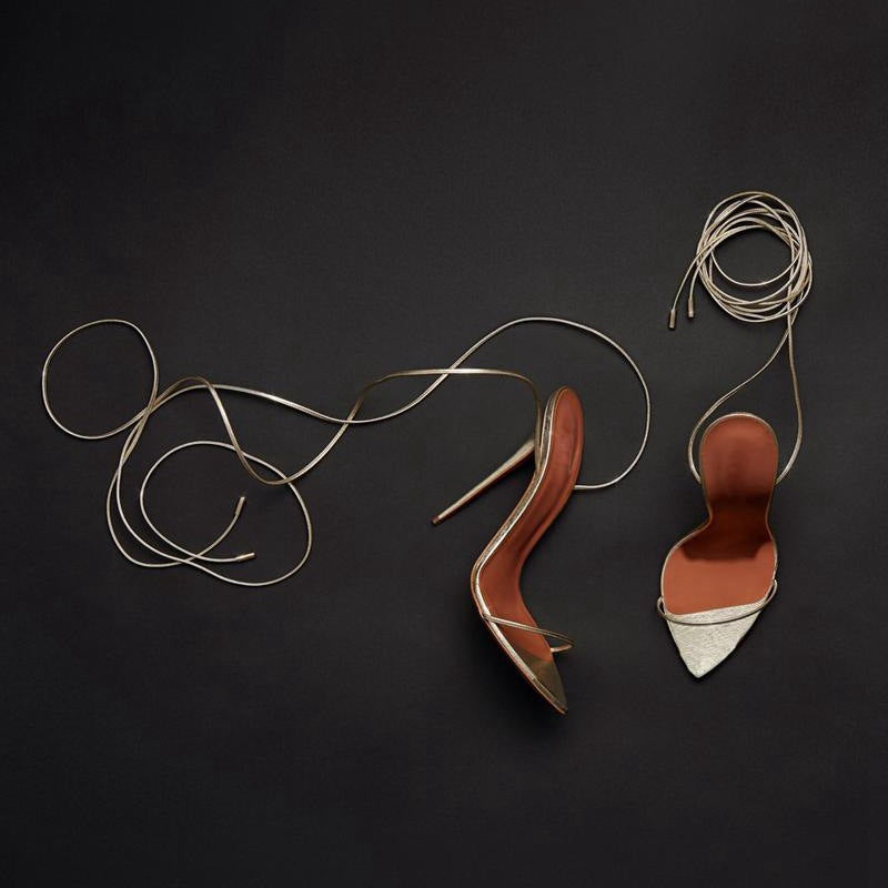 GR | Stiletto Sandals with Ankle Strap