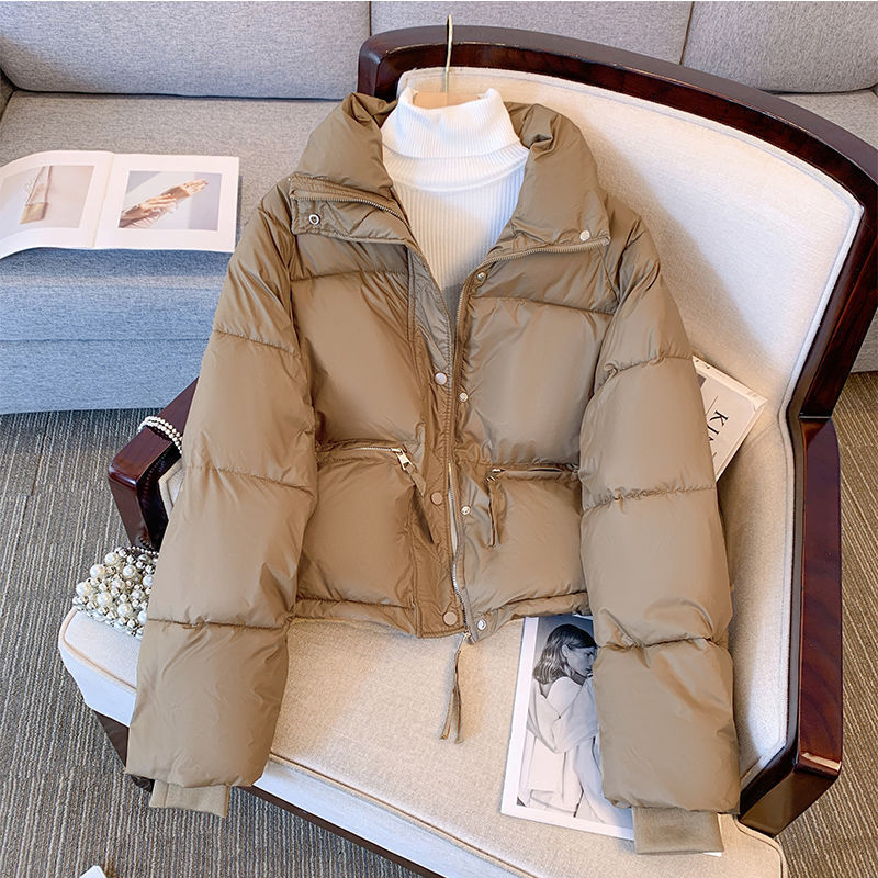 GR | Parka jacket with stand-up collar and double closure
