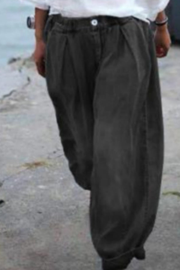 GR | Bohemian Floral Printed Oversized Harem Pants 