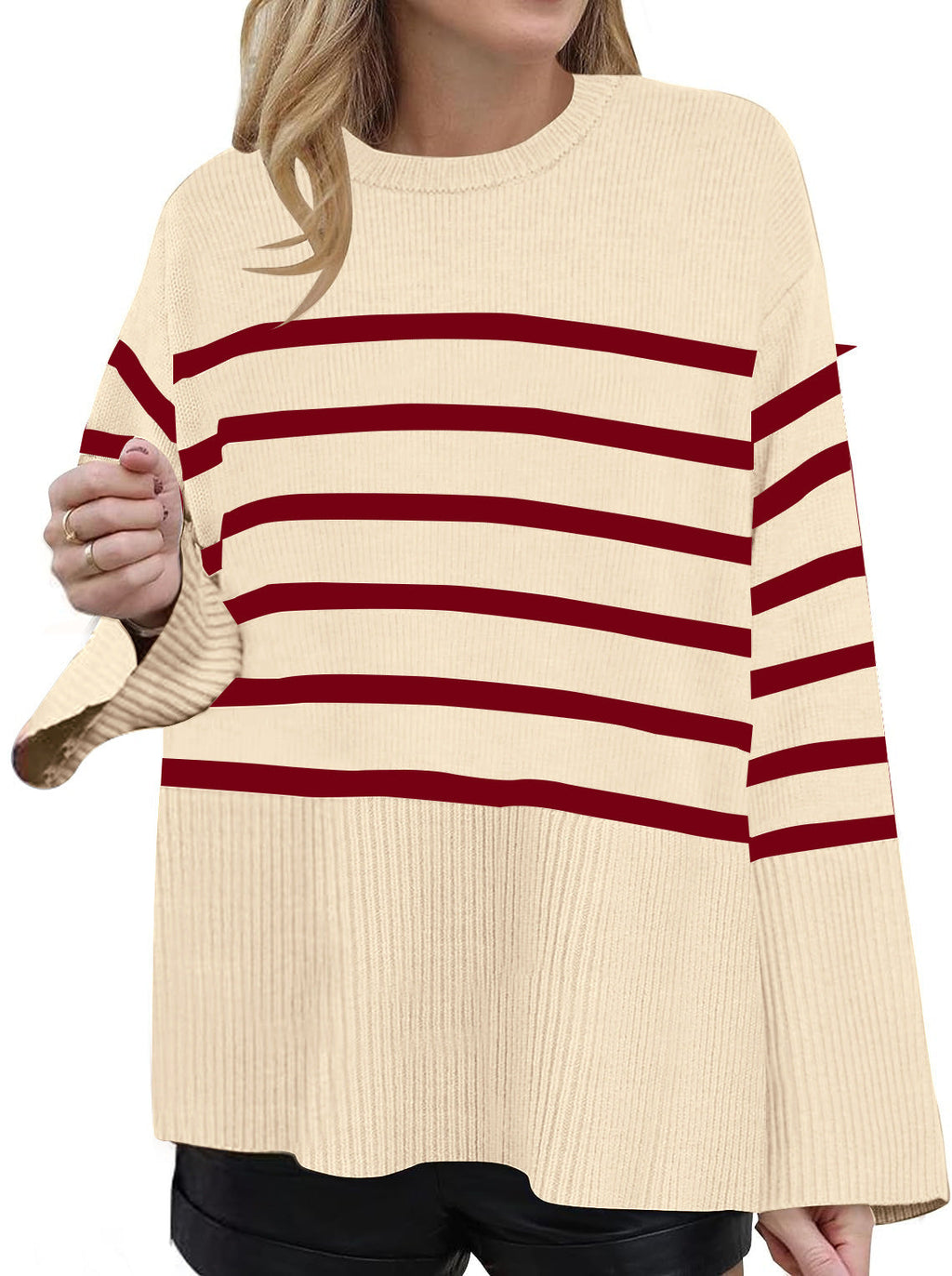 GR | Übergrösse Strick-Pullover