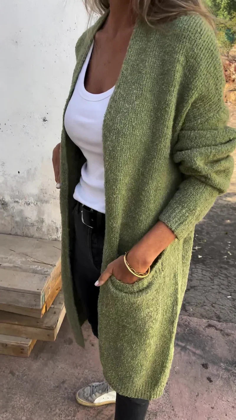 GR | Cozy knitted coat