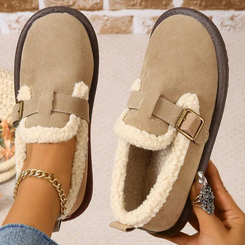 GR | Warm and Comfortable Flat Shoes