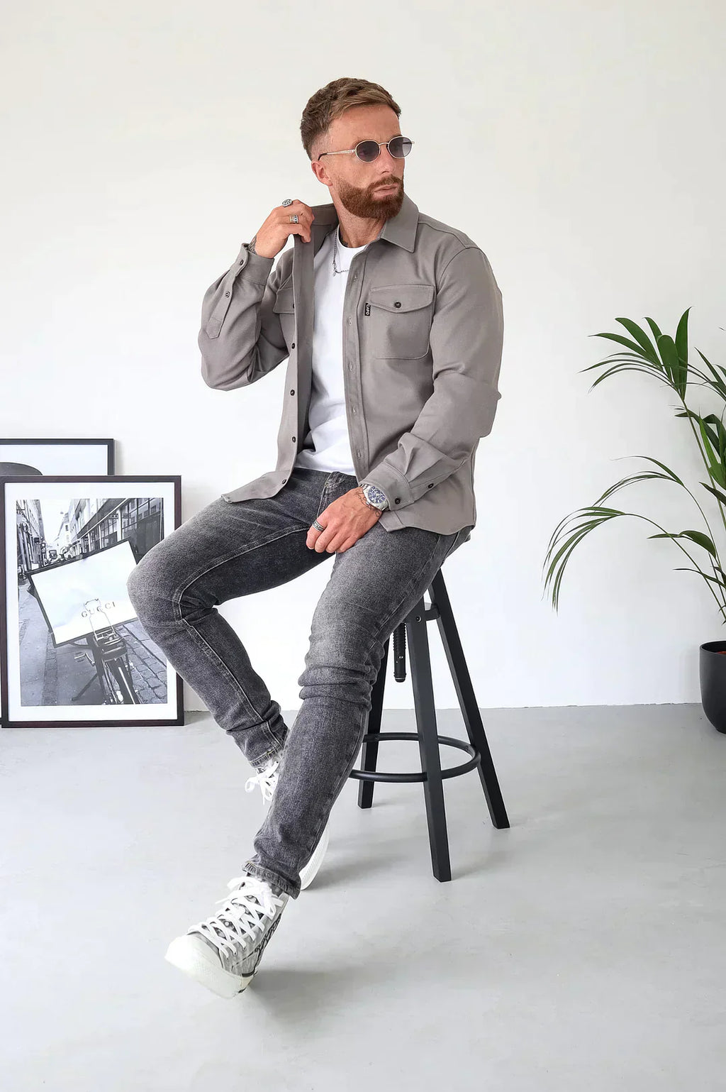 GR | Premium Button-Down Jacket