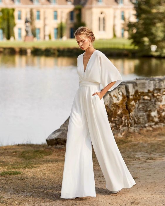 GR | Casual wide-leg romper