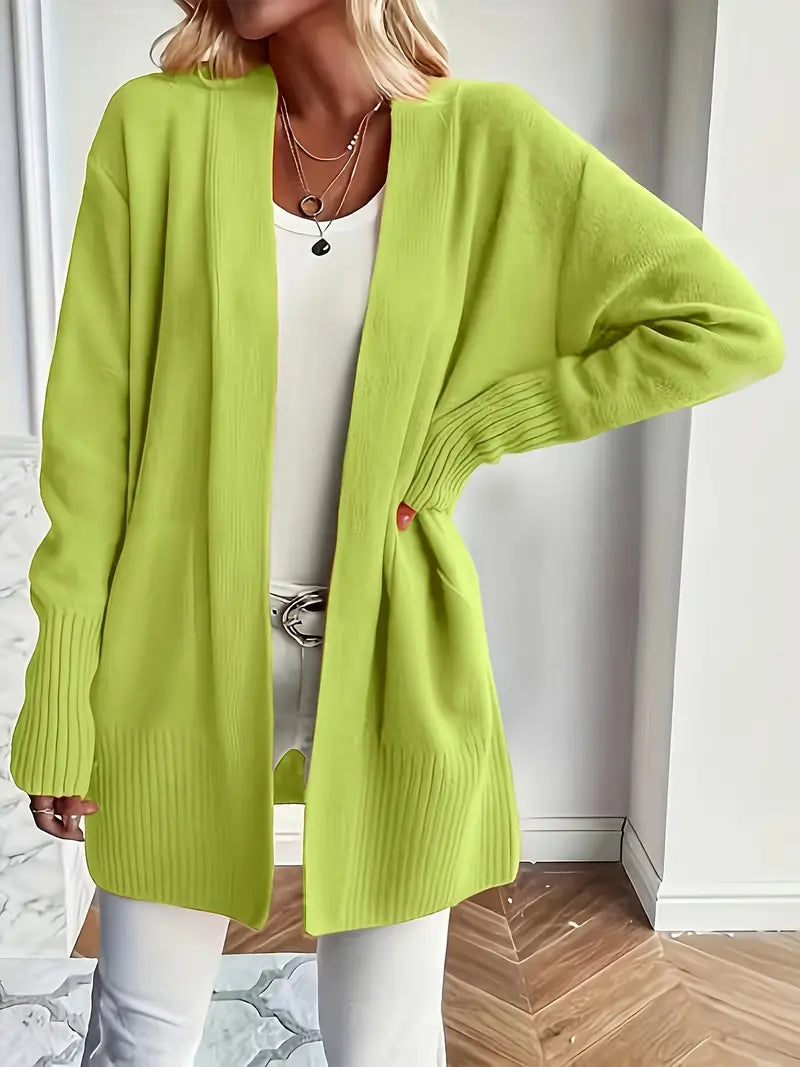 GR | Strickjacke mit offener Vorderseite für Damen