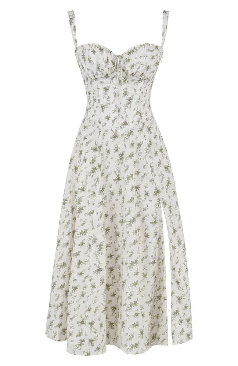 GR | Bustier dress with waist shaping