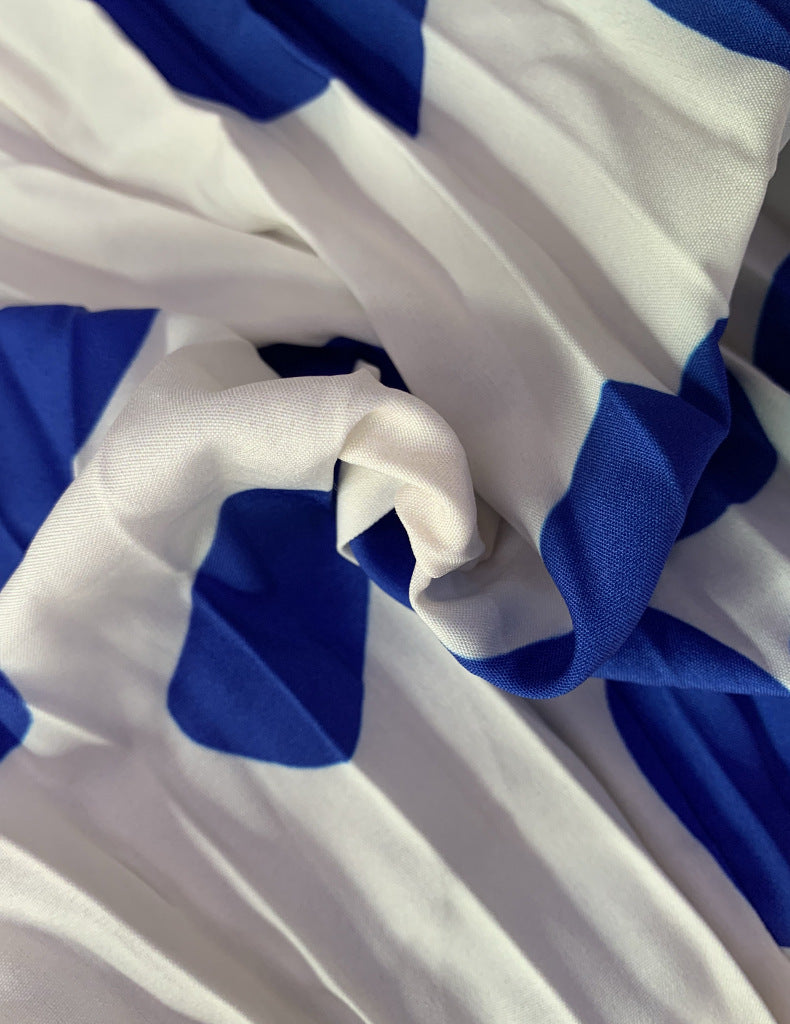 GR | Elegantes bedrucktes Kleid in modischer Passform