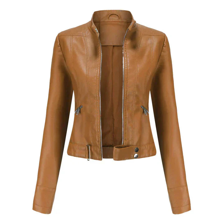 GR | Elegant leather jacket
