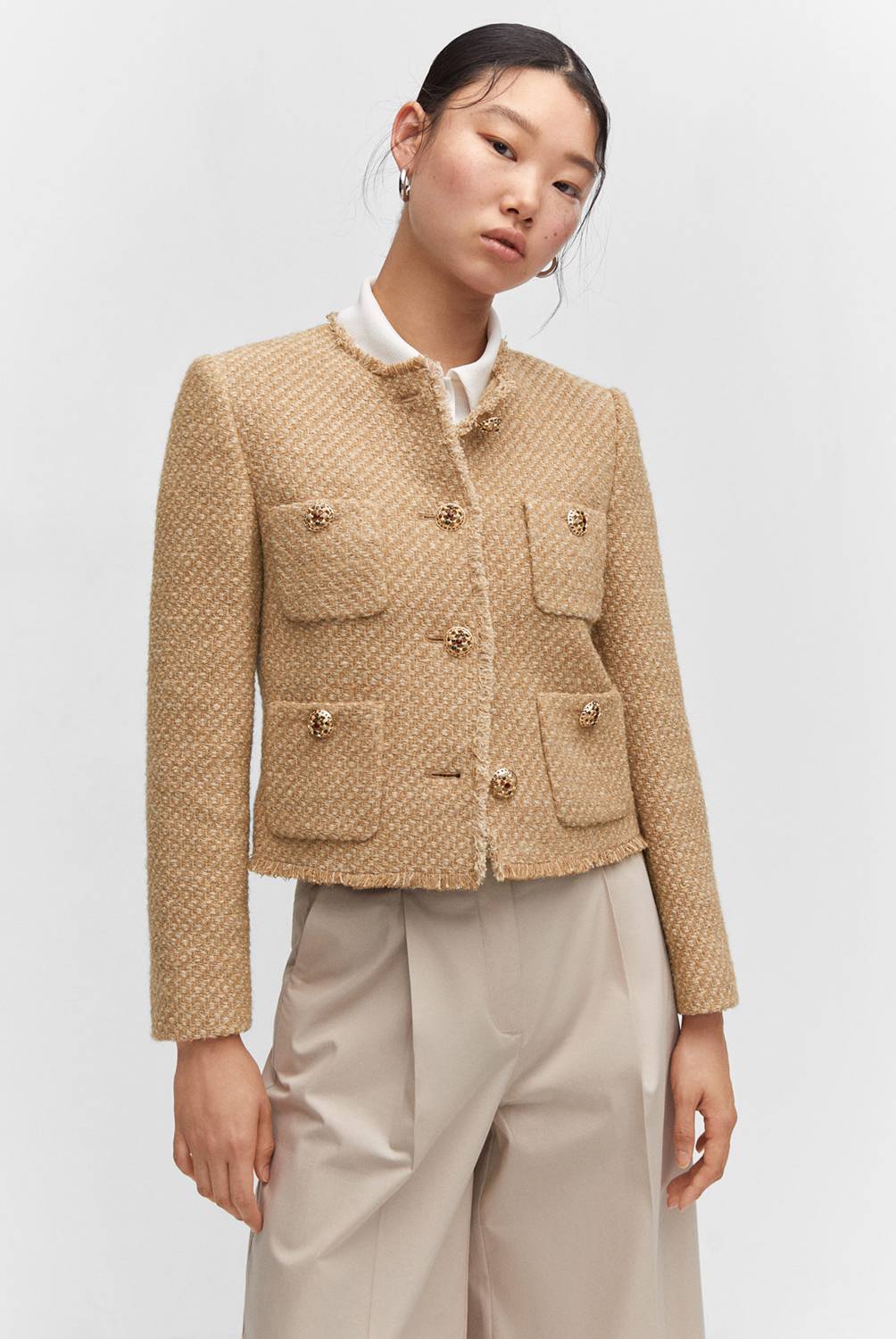 GR | Short tweed jacket