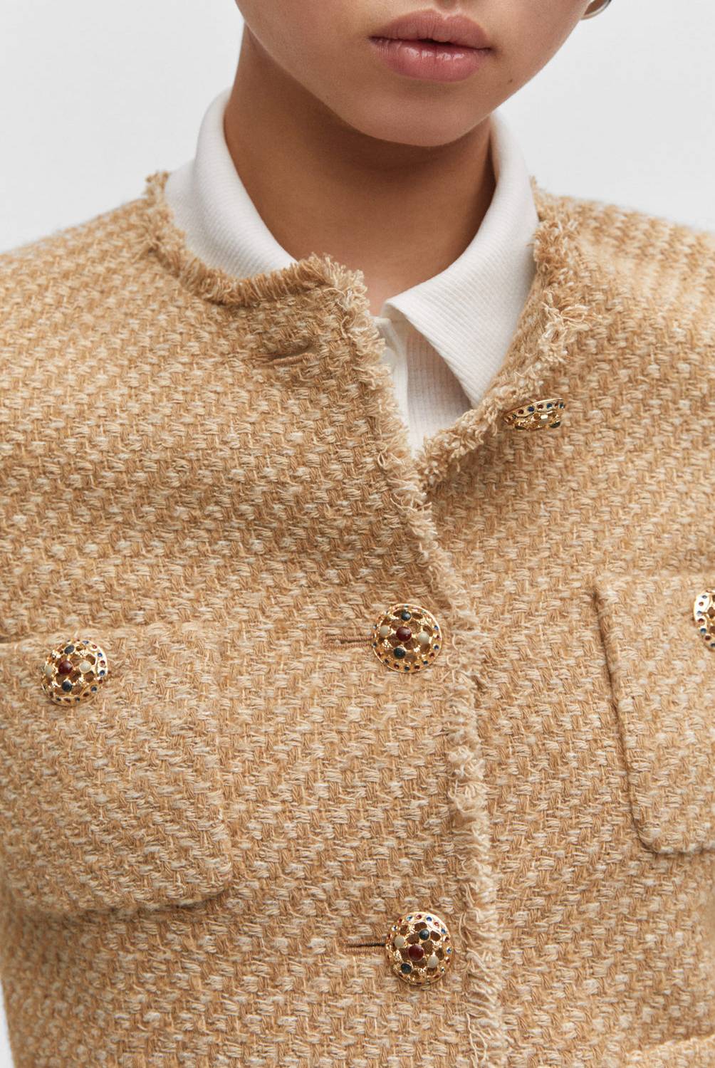 GR | Short tweed jacket