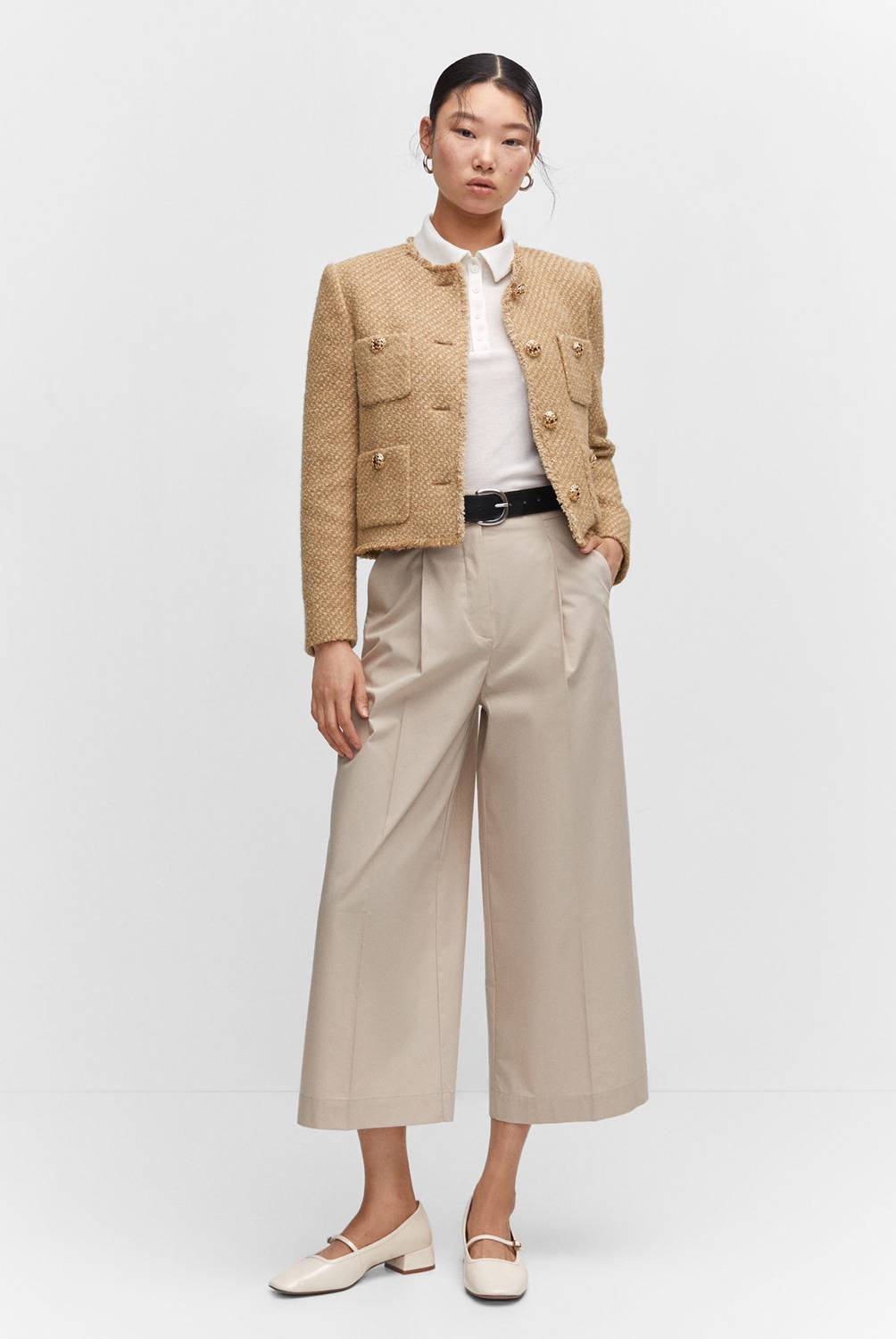 GR | Short tweed jacket