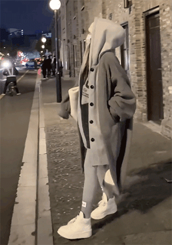 GR - Women's Color-Block Teddy Coat