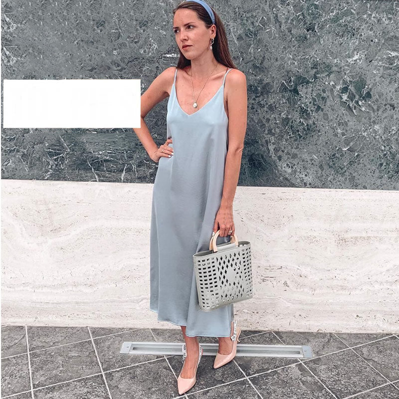 GR | Spaghetti Strap Long Dress