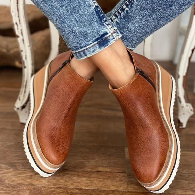 GR Leather Boots | Women's shoes with ergonomic footbed