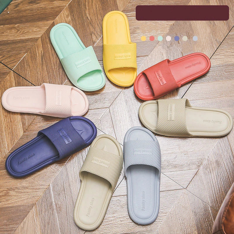 GR – Non-slip summer flip-flops for women: Comfortable indoor slippers, waterproof EVA material