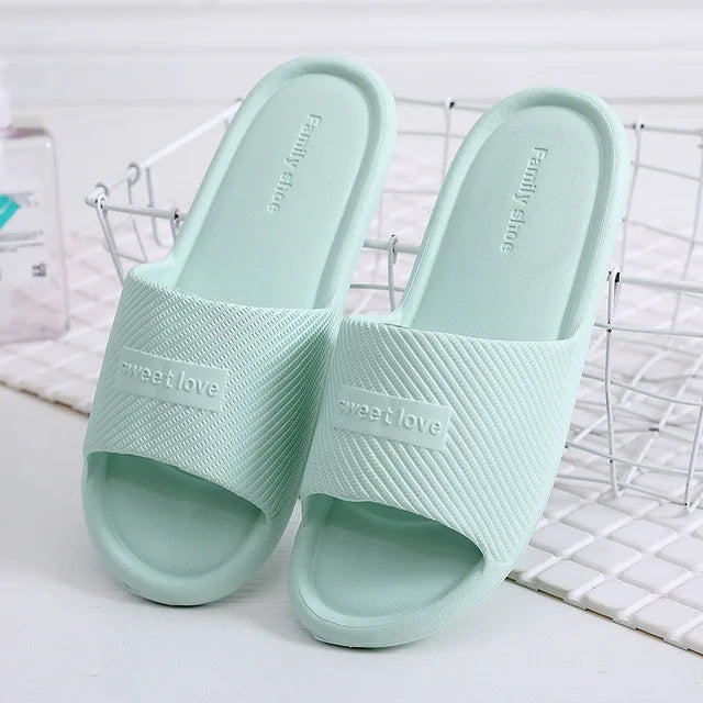GR – Non-slip summer flip-flops for women: Comfortable indoor slippers, waterproof EVA material