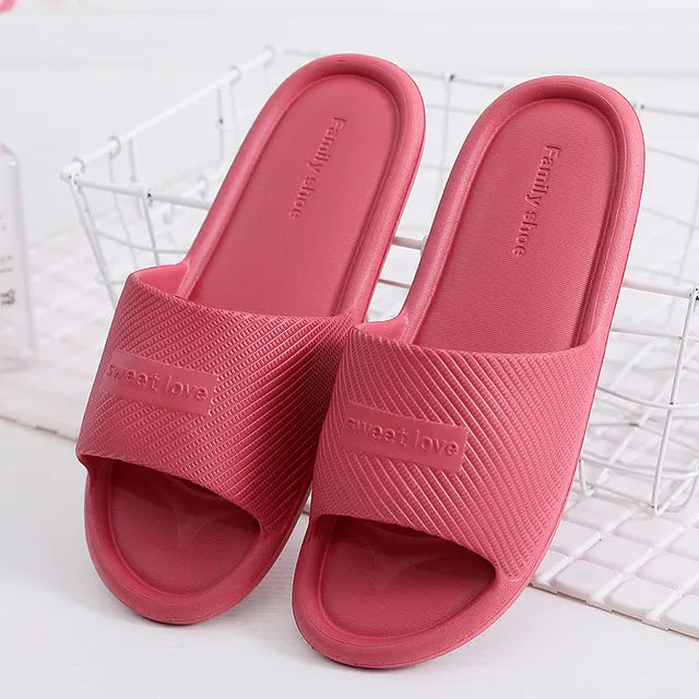 GR – Non-slip summer flip-flops for women: Comfortable indoor slippers, waterproof EVA material