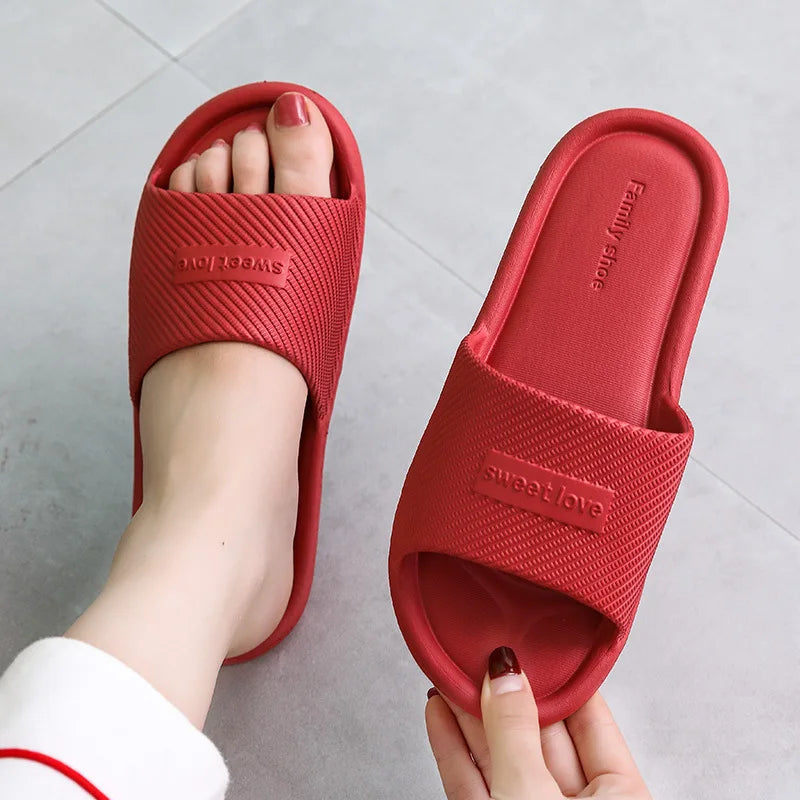 GR – Non-slip summer flip-flops for women: Comfortable indoor slippers, waterproof EVA material
