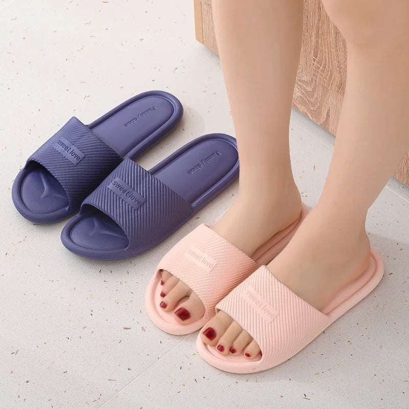 GR – Non-slip summer flip-flops for women: Comfortable indoor slippers, waterproof EVA material