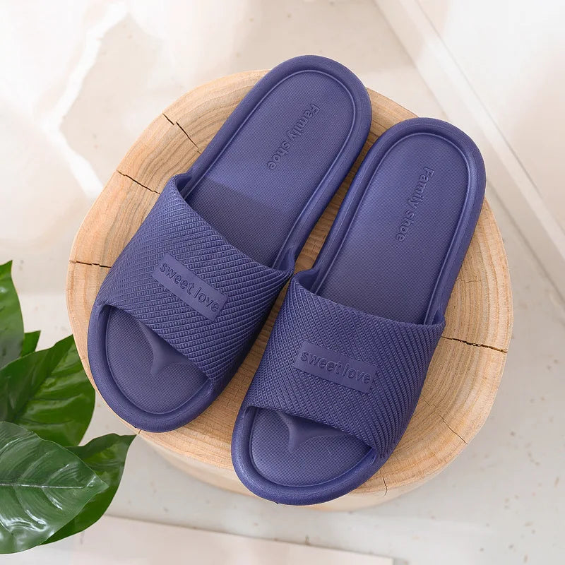 GR – Non-slip summer flip-flops for women: Comfortable indoor slippers, waterproof EVA material