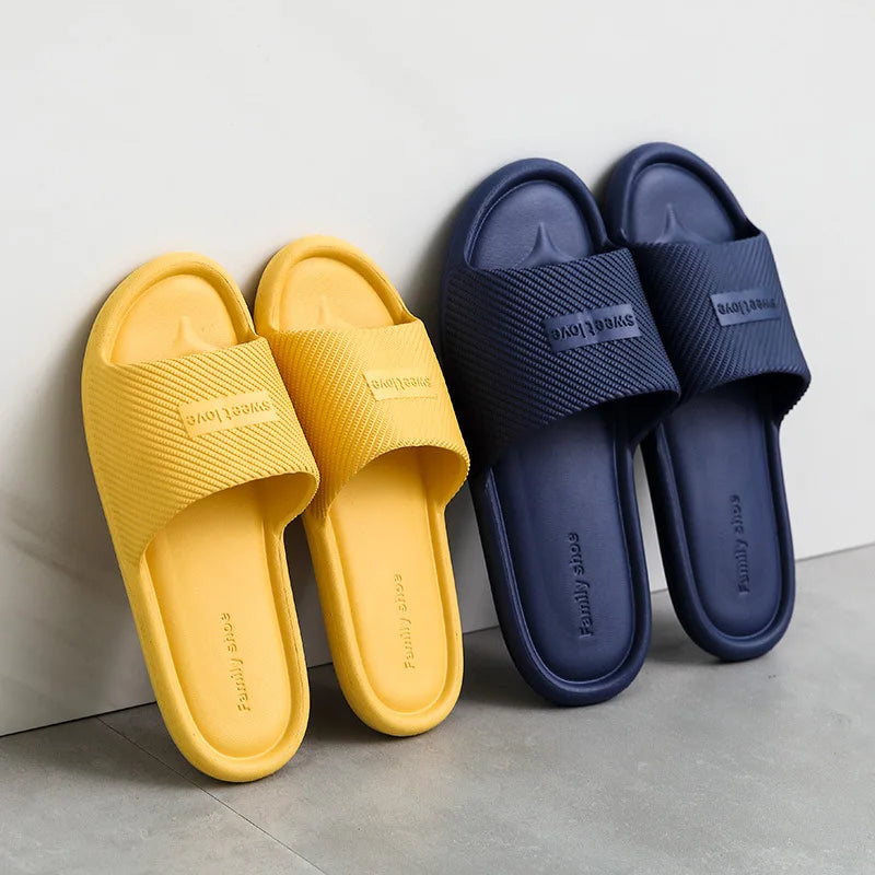 GR – Non-slip summer flip-flops for women: Comfortable indoor slippers, waterproof EVA material