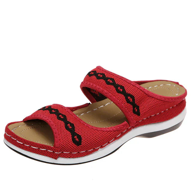 GR | Orthopedic Leather Sandals for Women