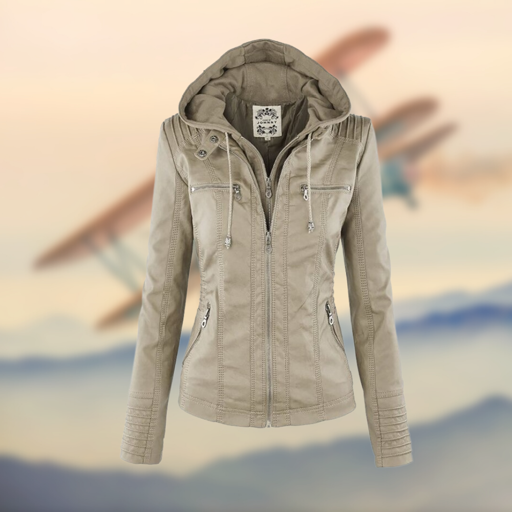 GR | Elegant leather jacket
