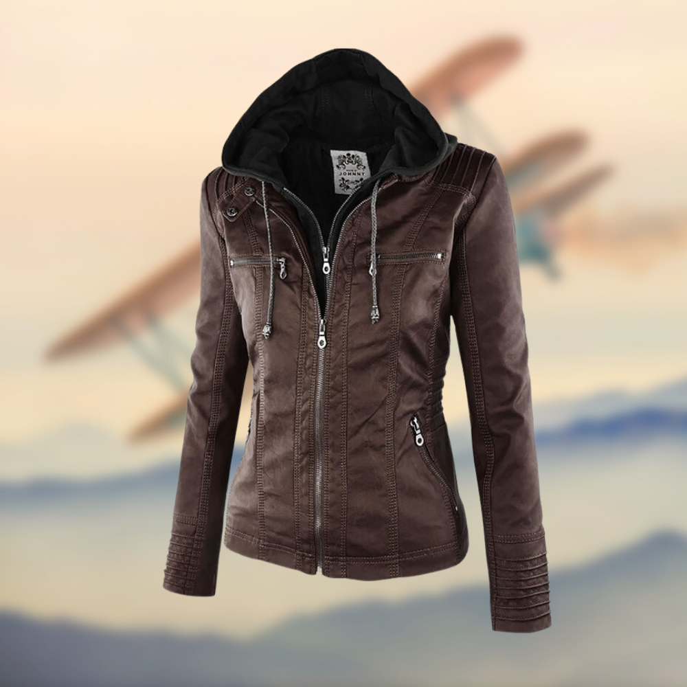 GR | Elegant leather jacket