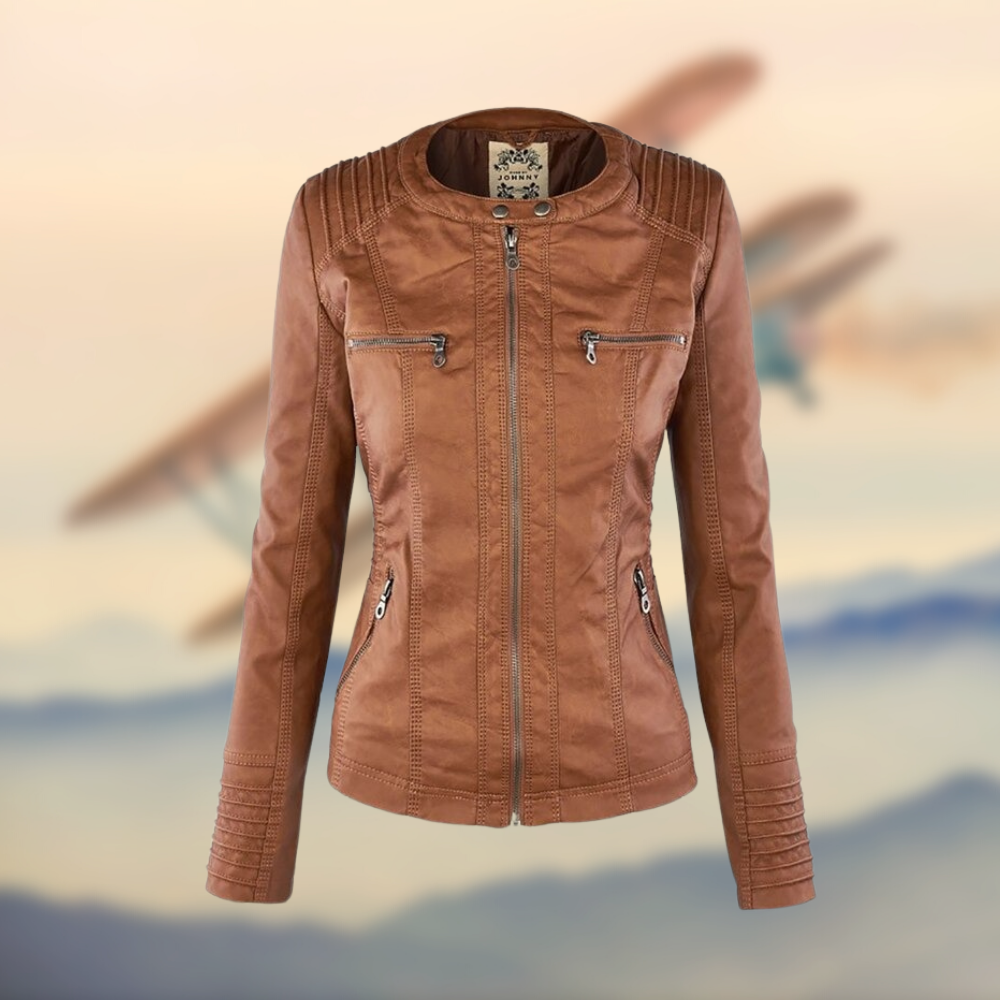 GR | Elegant leather jacket
