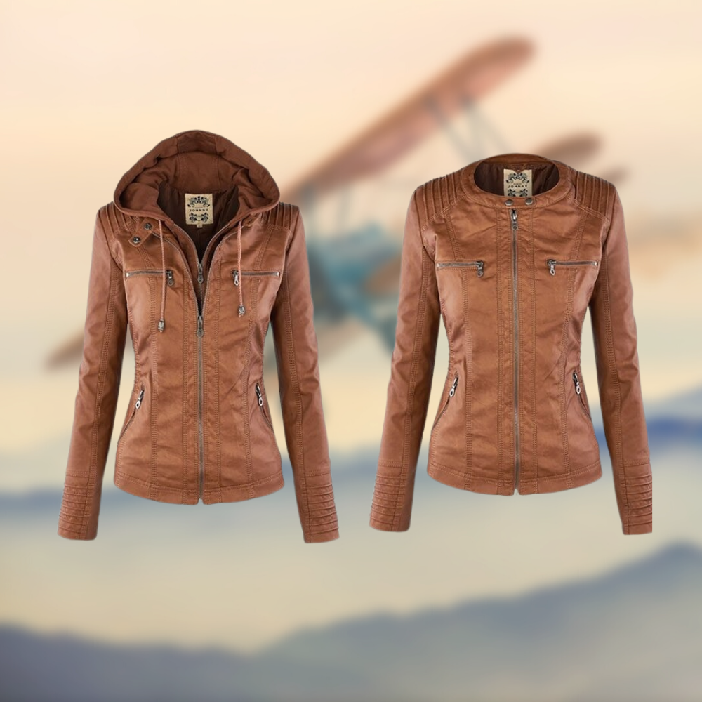 GR | Elegant leather jacket