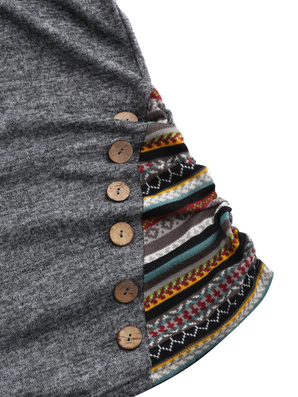 GR | Lässiger Tribal-Hoodie für Damen – Stylisch und Bequem