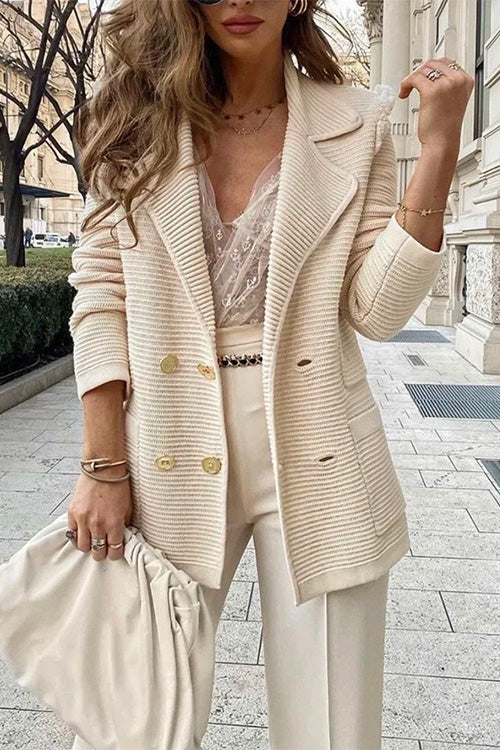 GR | Rosiedress Fashion Lapel Button Cardigans with Pockets