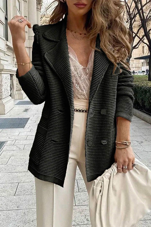 GR | Rosiedress Fashion Lapel Button Cardigans with Pockets