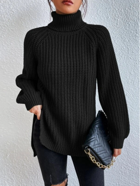 GR - Gemütlicher Strick-Rollkragenpullover