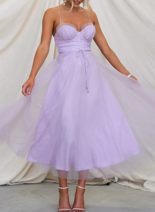 GR | Ärmelloses Midi Kleid