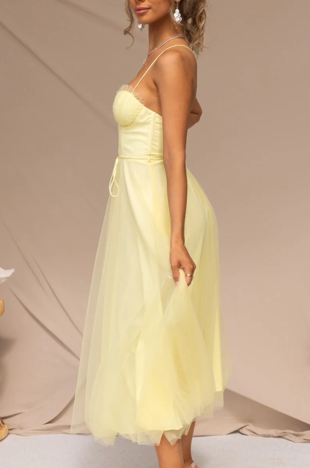 GR | Ärmelloses Midi Kleid