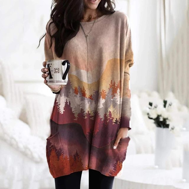 Long sweater for women