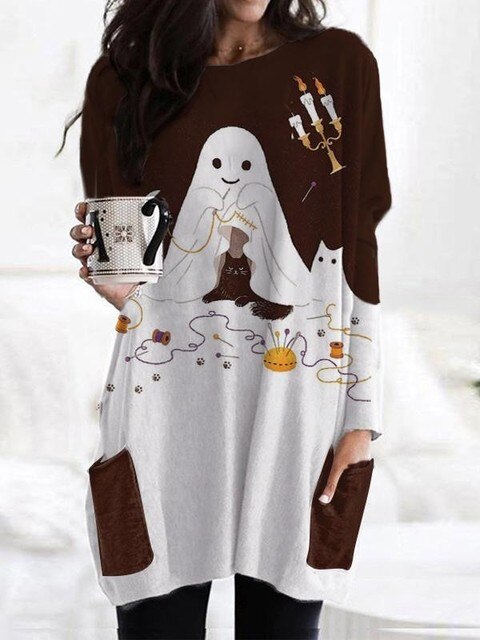 Long sweater for women