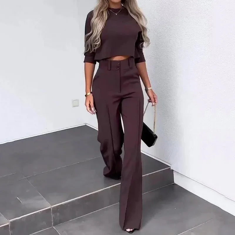 Two-piece set for stylish women 