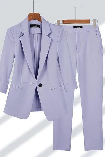 GR | Elegant Set with Blazer and Trousers for Women