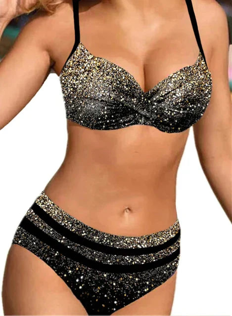 GR | Two-piece printed bikini 