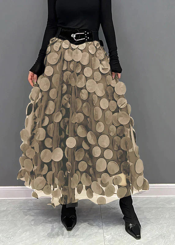 GR - Elegant polka dot skirt