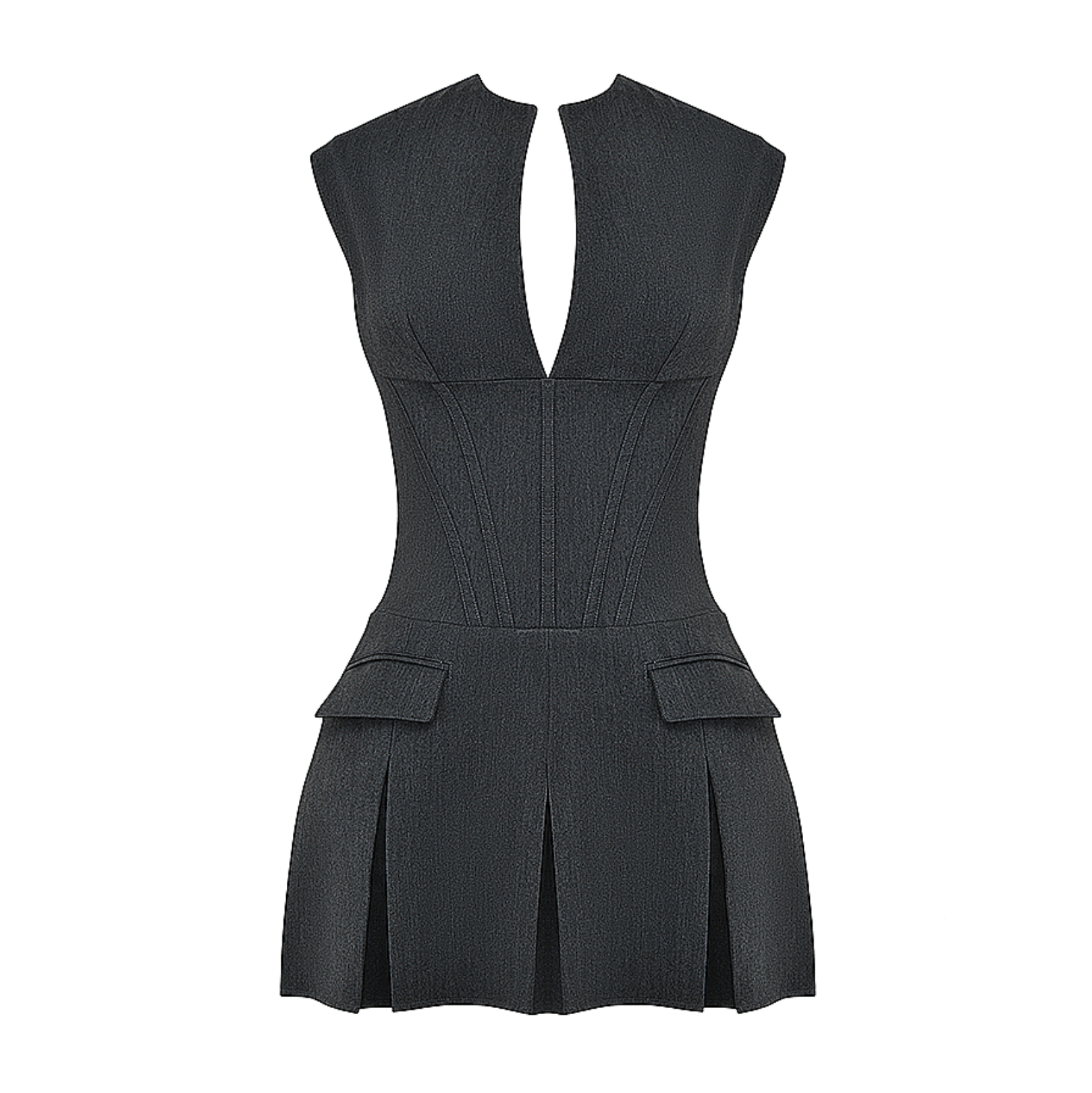 GR | Minikleid Mit Korsett Und Faltenrock Für Frauen