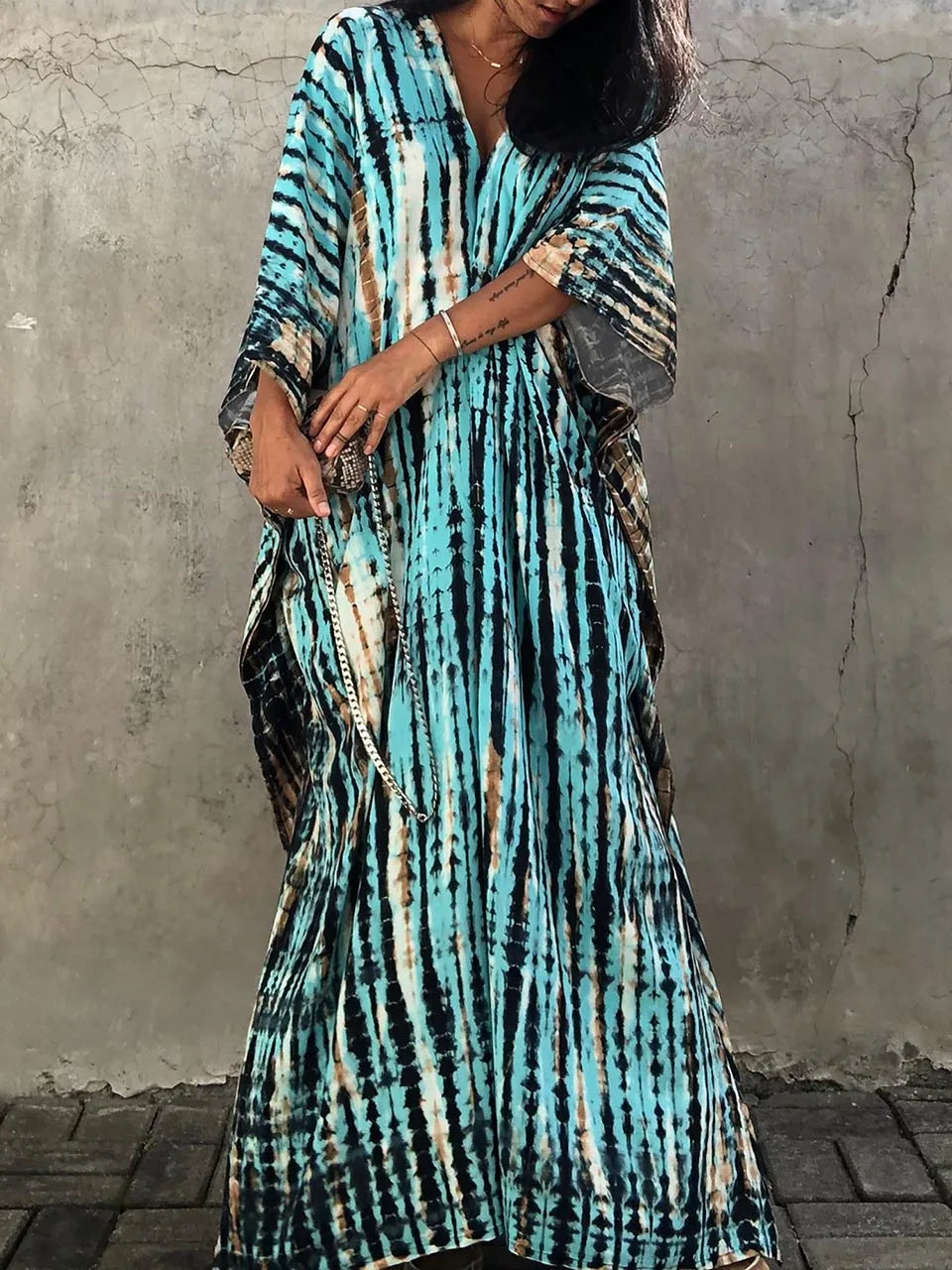 GR | Summer Kaftan Maxi Dress