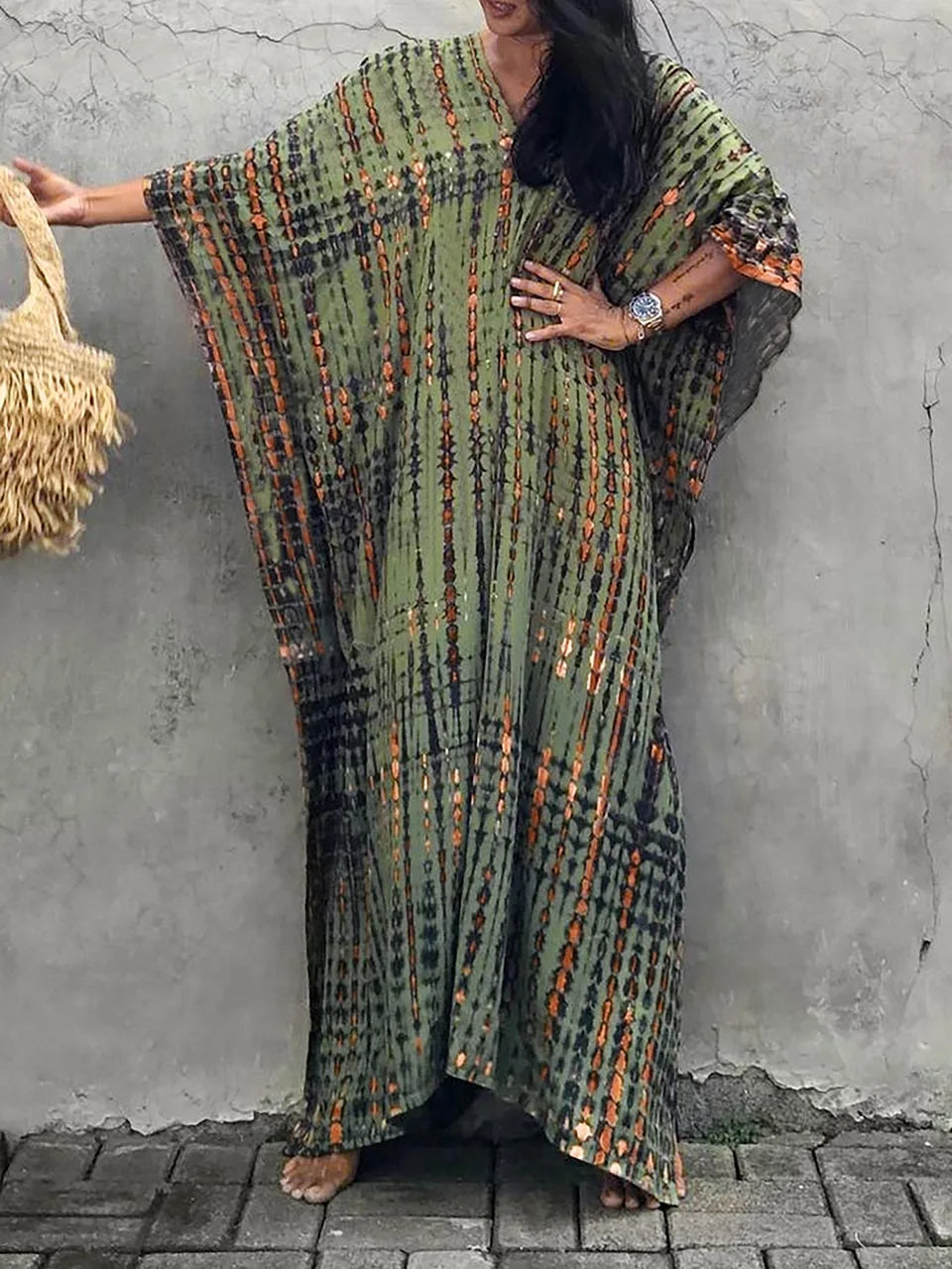 GR | Summer Kaftan Maxi Dress